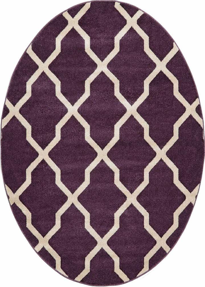 6' x 6' Lattice Round Rug