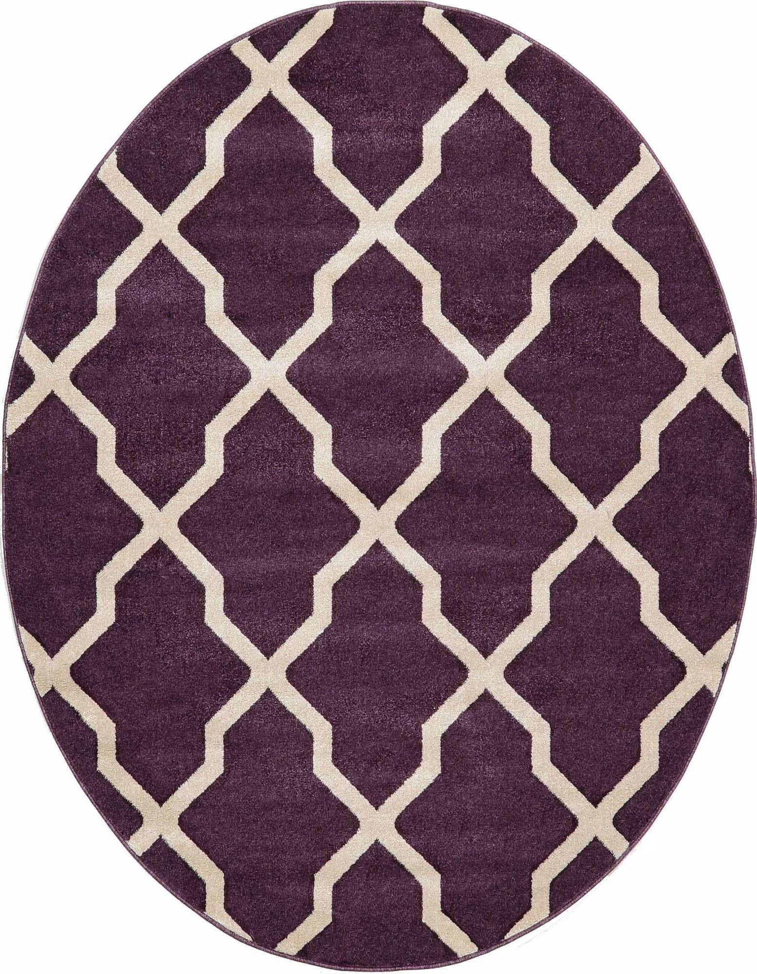 6' x 6' Lattice Round Rug