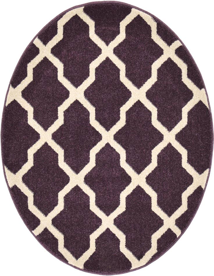 Detail image of 3' 3 x 3' 3 Lattice Round Rug