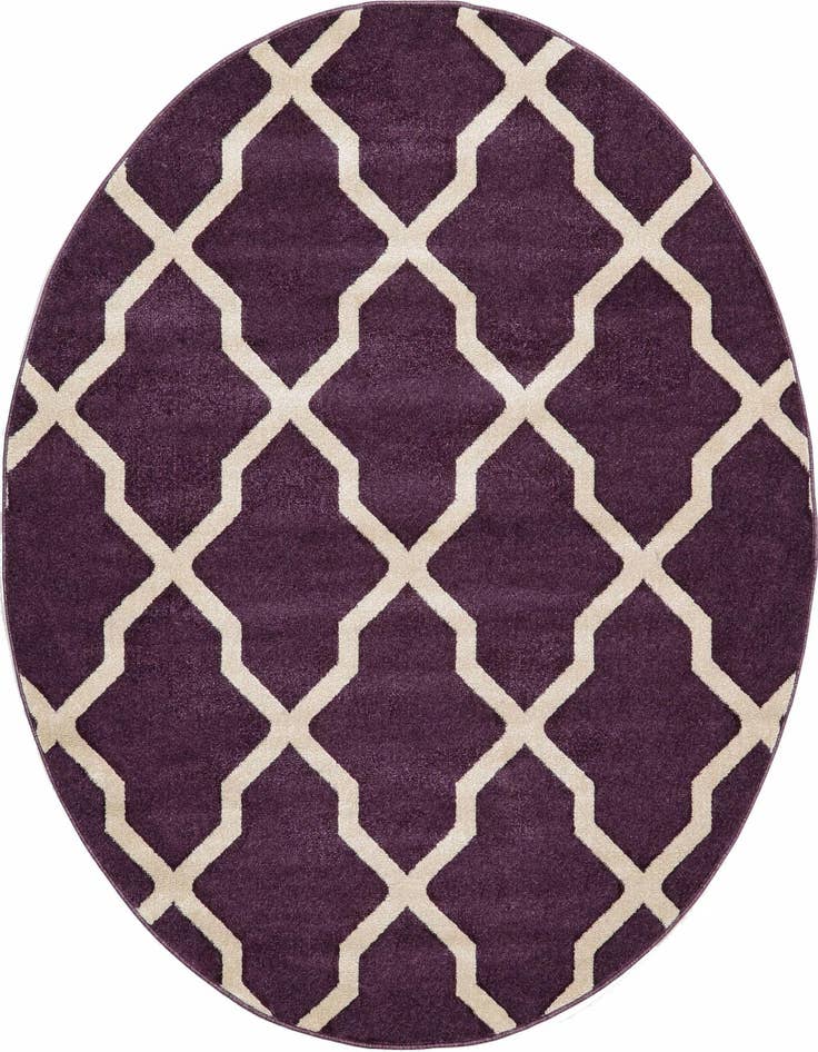 Detail image of 6' x 6' Trellis Round Rug