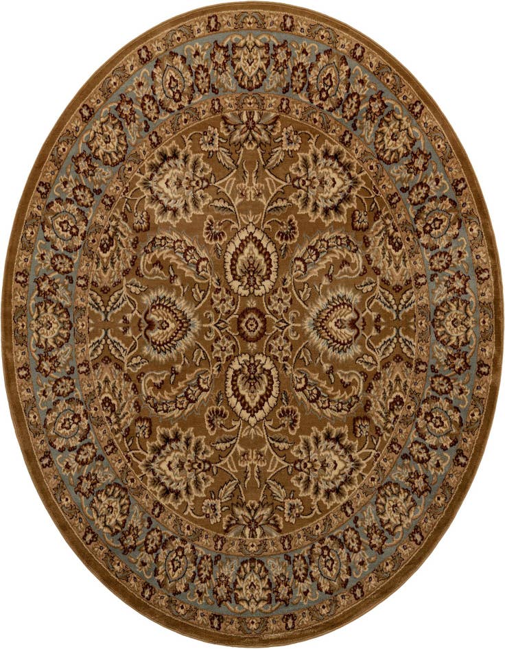 Detail image of 7' 10 x 7' 10 Classic Agra Round Rug