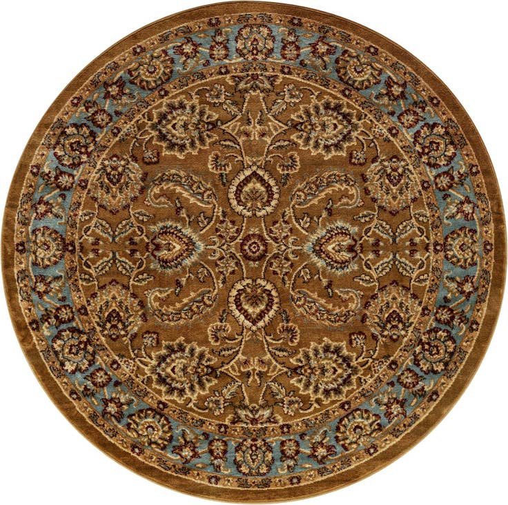Detail image of 6' x 6' Classic Agra Round Rug