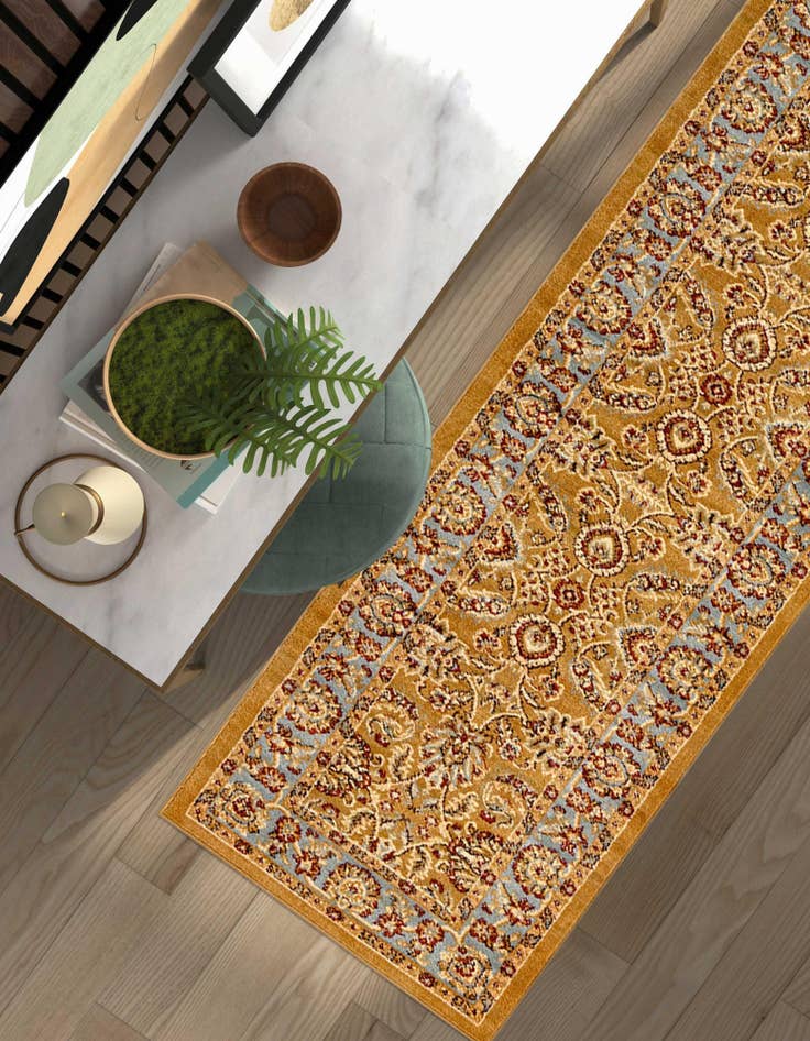 Detail image of 80cm x 305cm Classic Agra Runner Rug