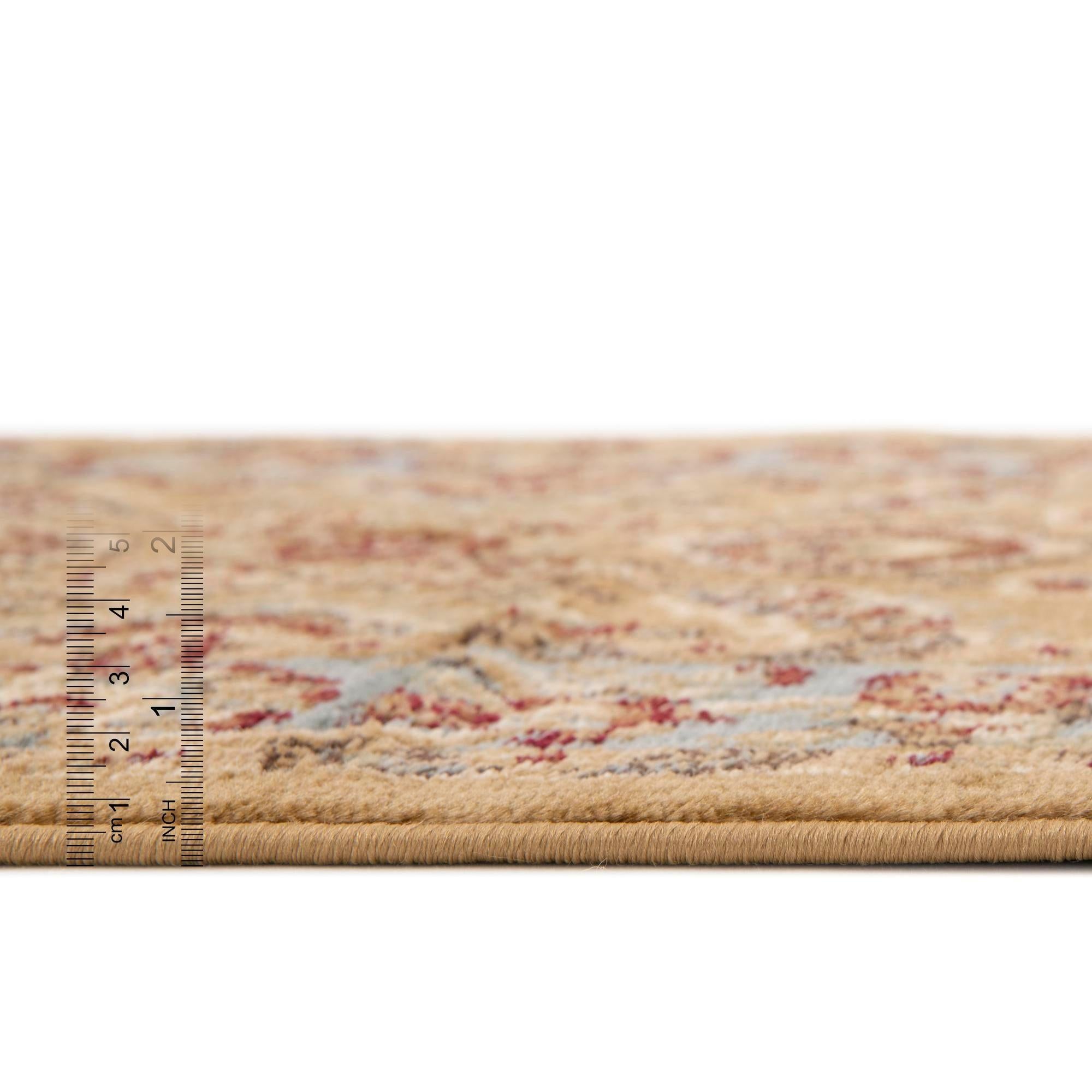 4' x 4' Classic Agra Square Rug