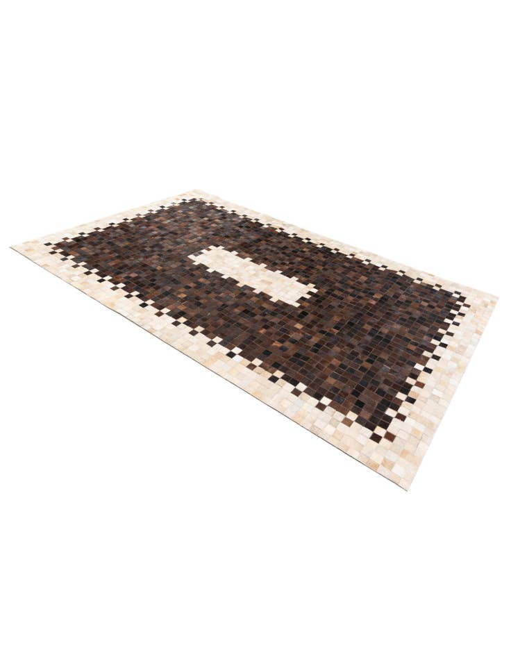 Detail image of 5' x 8' 1 Cowhide Stocks Rug