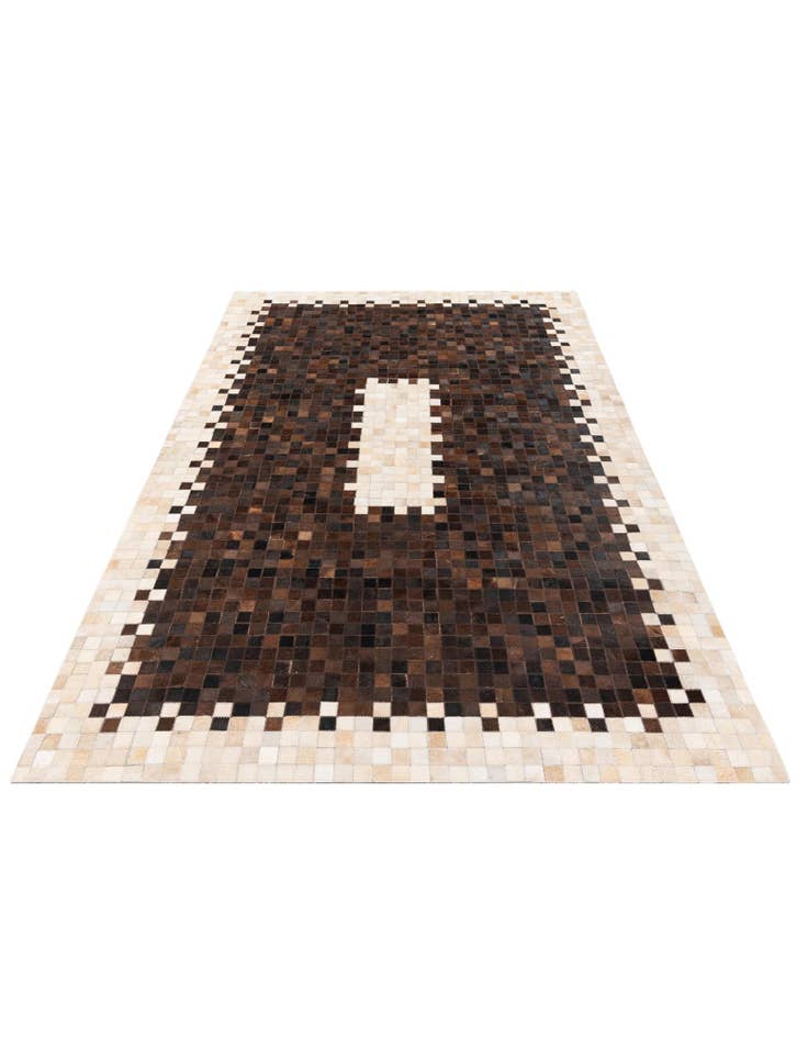 Detail image of 5' x 8' 1 Cowhide Stocks Rug