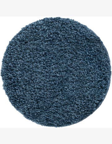2' x 2' Zermatt Shag Round Rug
