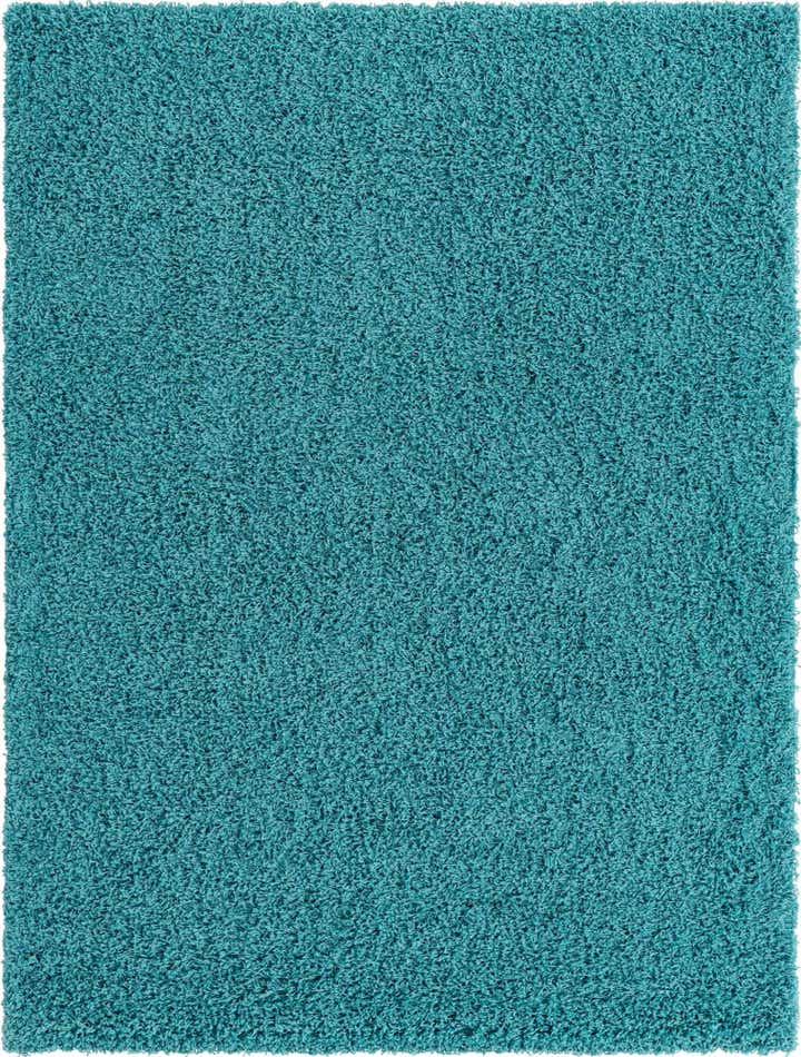 10' x 13' Solid Shag Rug