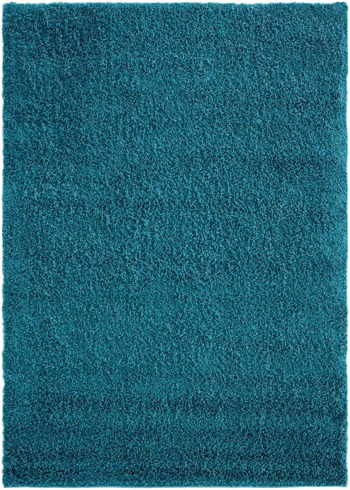 5' 3 x 7' Solid Shag Rug