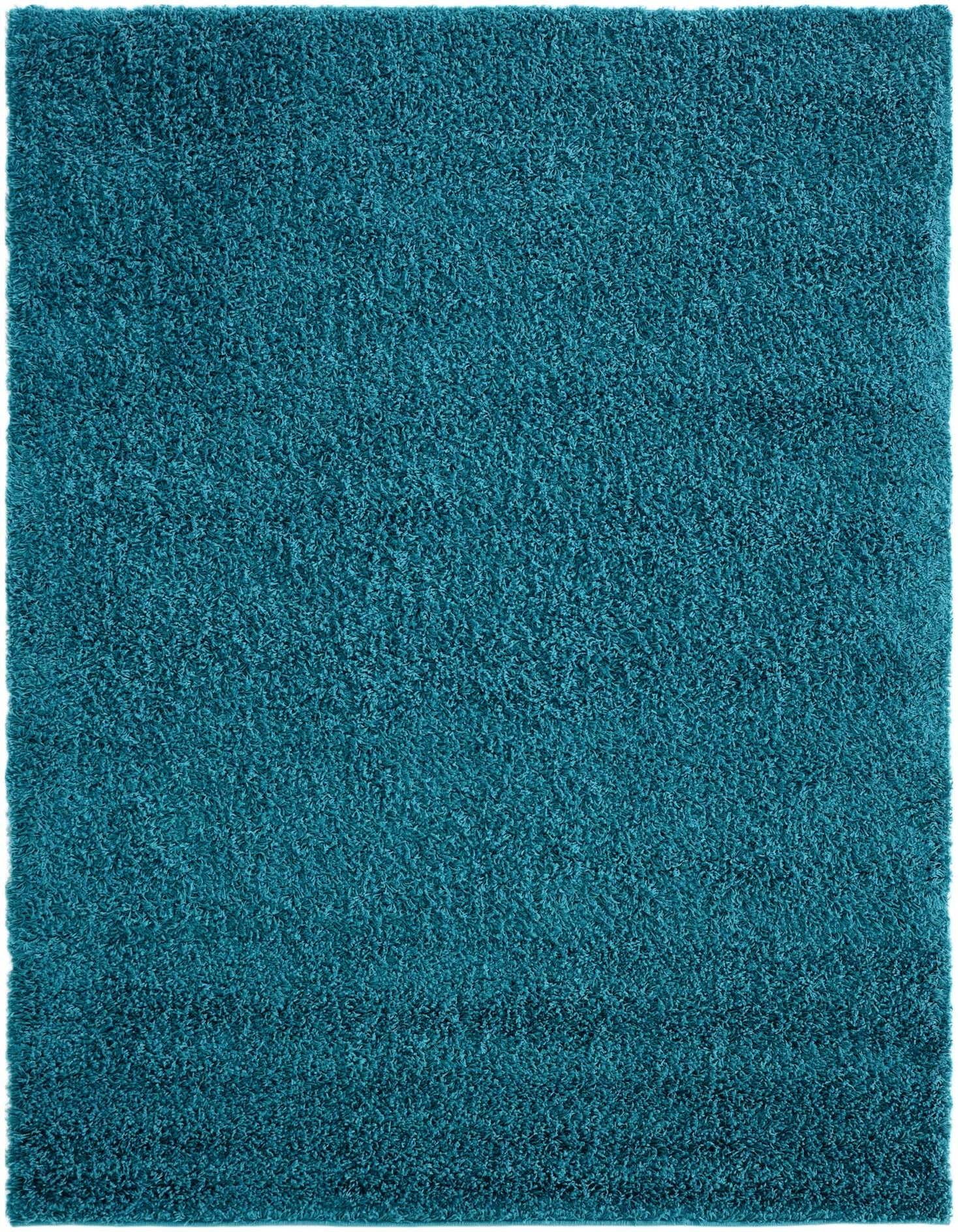 5' 3 x 7' Solid Shag Rug