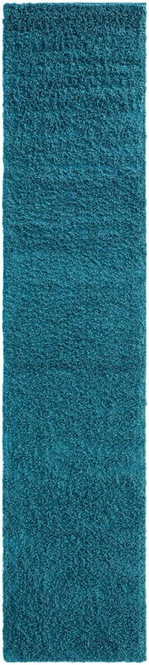 Detail image of 2' 7 x 12' Solid Shag Runner Rug