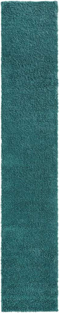 2' 7 x 14' Solid Shag Runner Rug