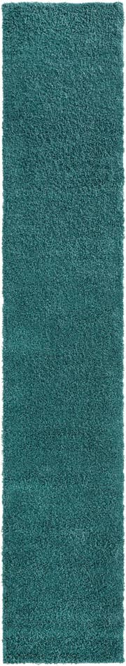 Detail image of 2' 7 x 14' Solid Shag Runner Rug