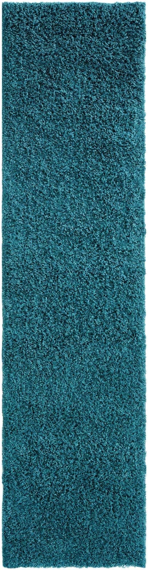 2' x 8' Solid Shag Runner Rug