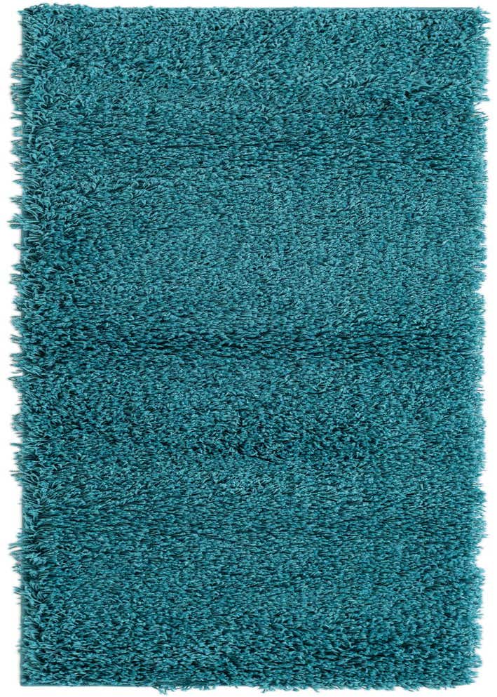 2' x 6' 2 Solid Shag Runner Rug