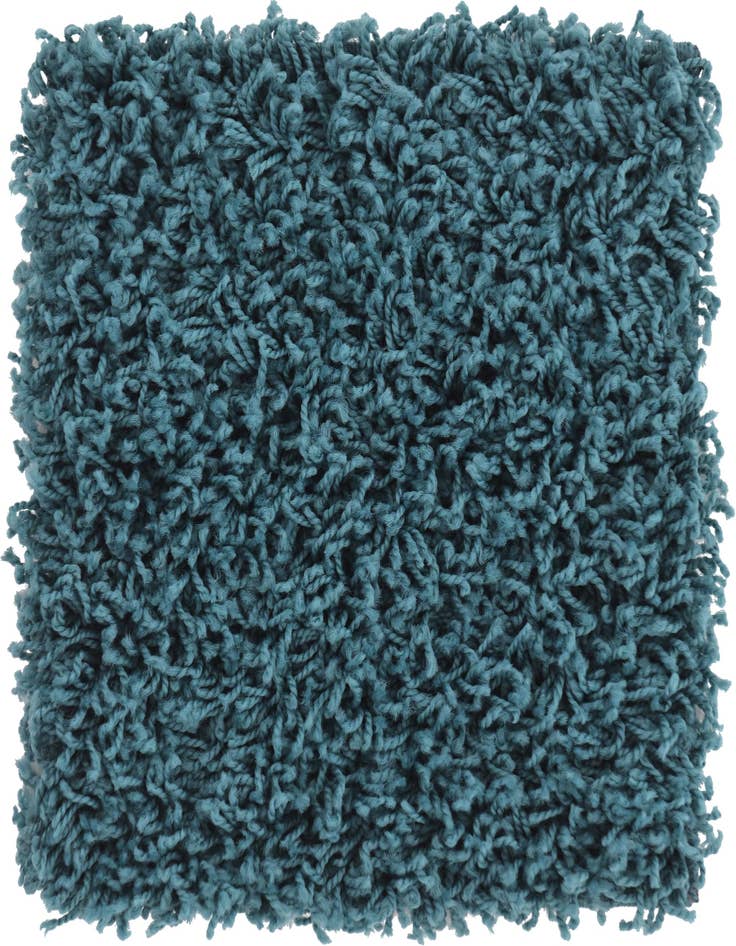 Detail image of 1' x 1' Solid Shag Sample Rug