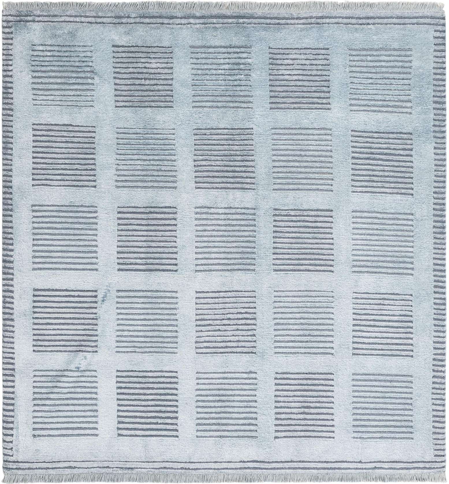 4' 11 x 5' 2 Hand Knotted Darya Square Rug