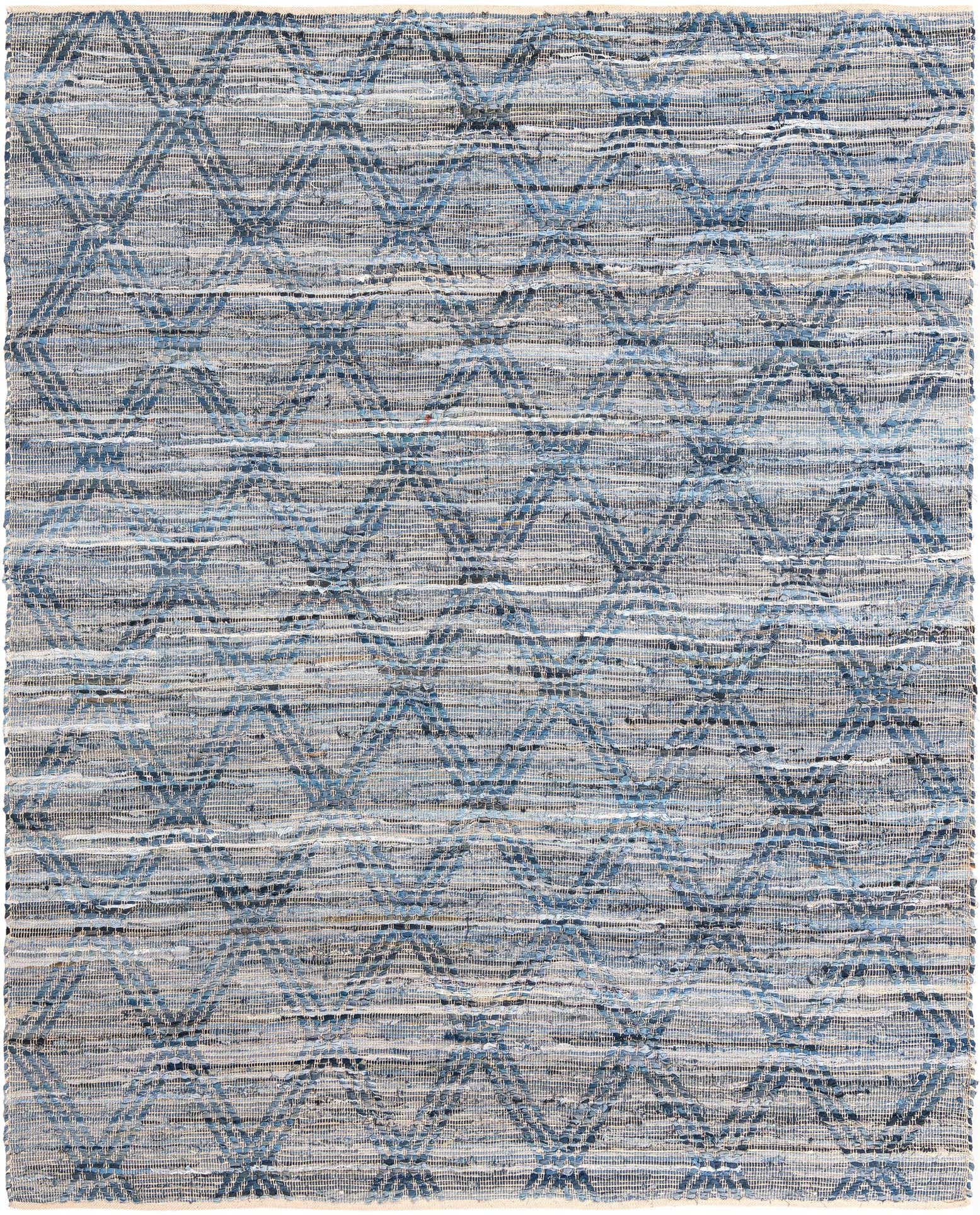 8' x 10' Hand Woven Chindi Cotton Rug