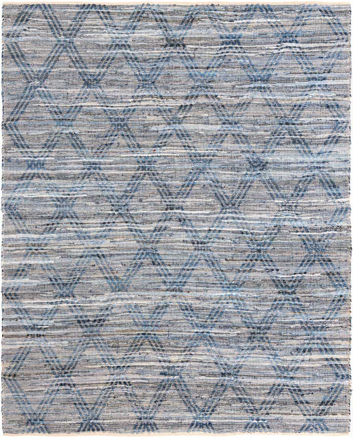 8' x 10' Hand Woven Chindi Cotton Rug