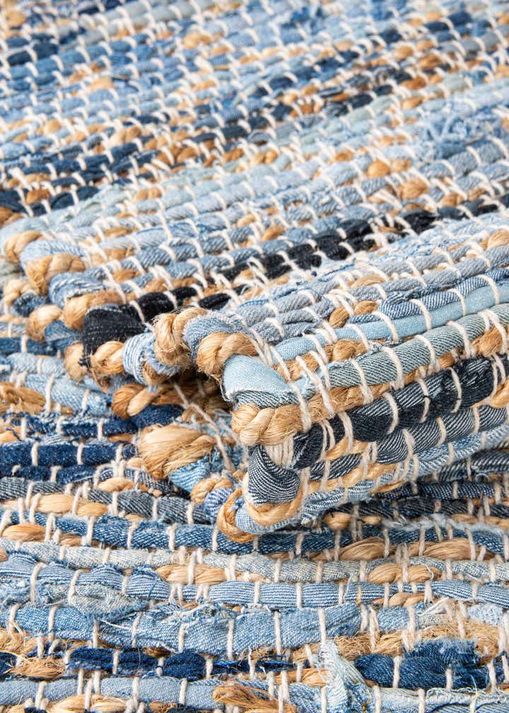 9' x 12' Hand Woven Chindi Trellis Rug