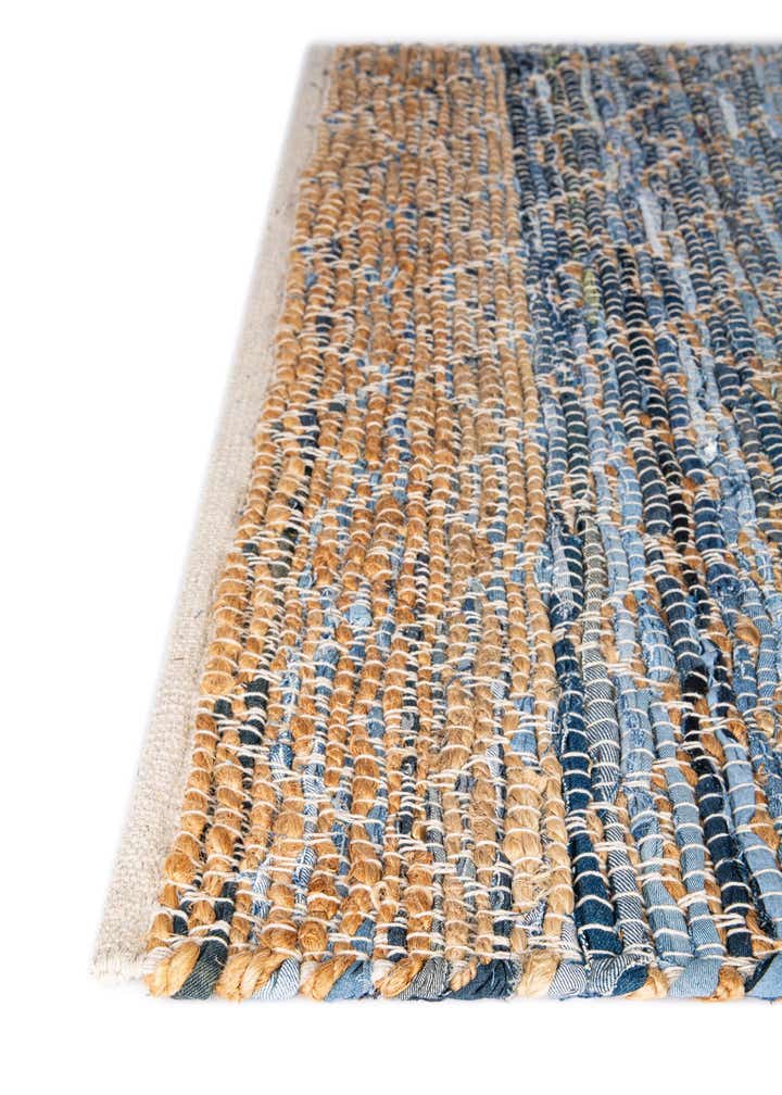 9' x 12' Hand Woven Chindi Trellis Rug