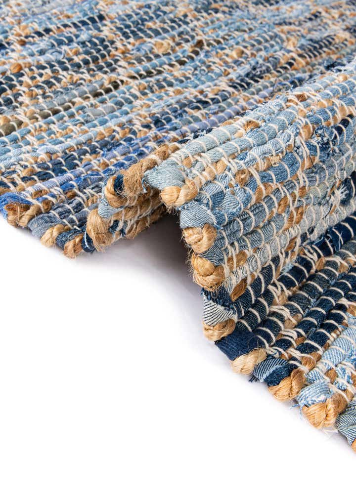 9' x 12' Hand Woven Chindi Trellis Rug