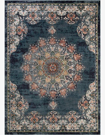 Denim blue Isabella Rug