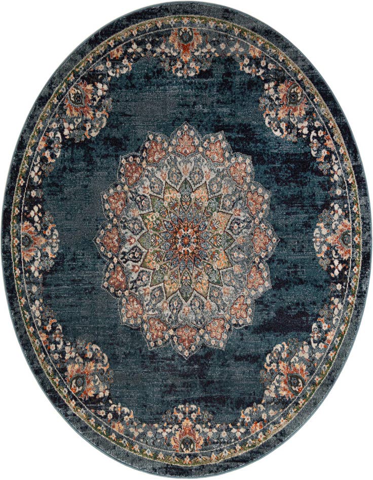 Detail image of 8' x 8' Isabella Round Rug