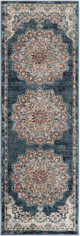 Detail image of 2' x 6' Isabella Runner Rug