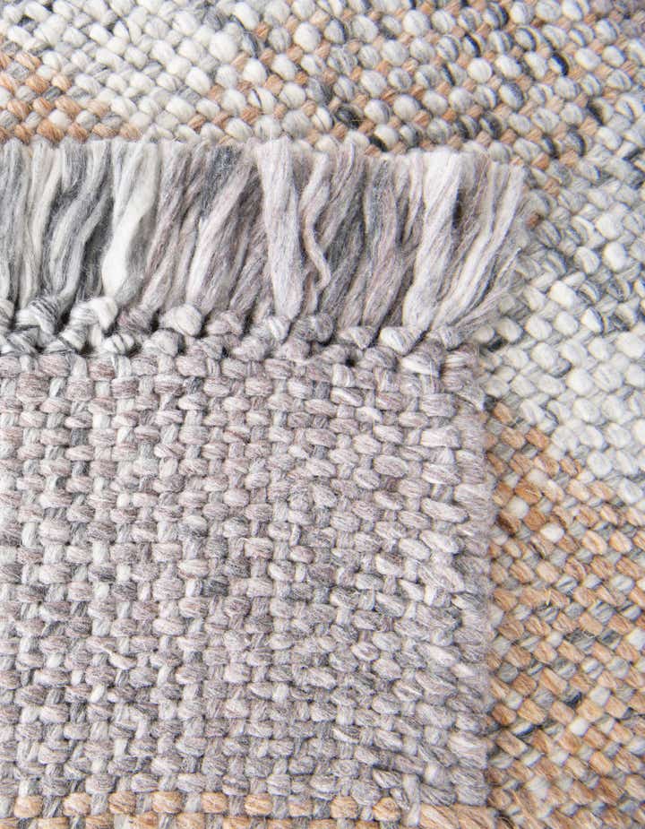 2' x 3' 1 Easy-Clean Eco Plaid Washable Indoor / Outdoor Rug
