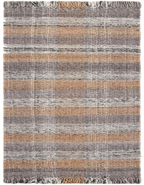 2' x 8' Easy-Clean Eco Plaid Washable Indoor / Outdoor Runner Rug