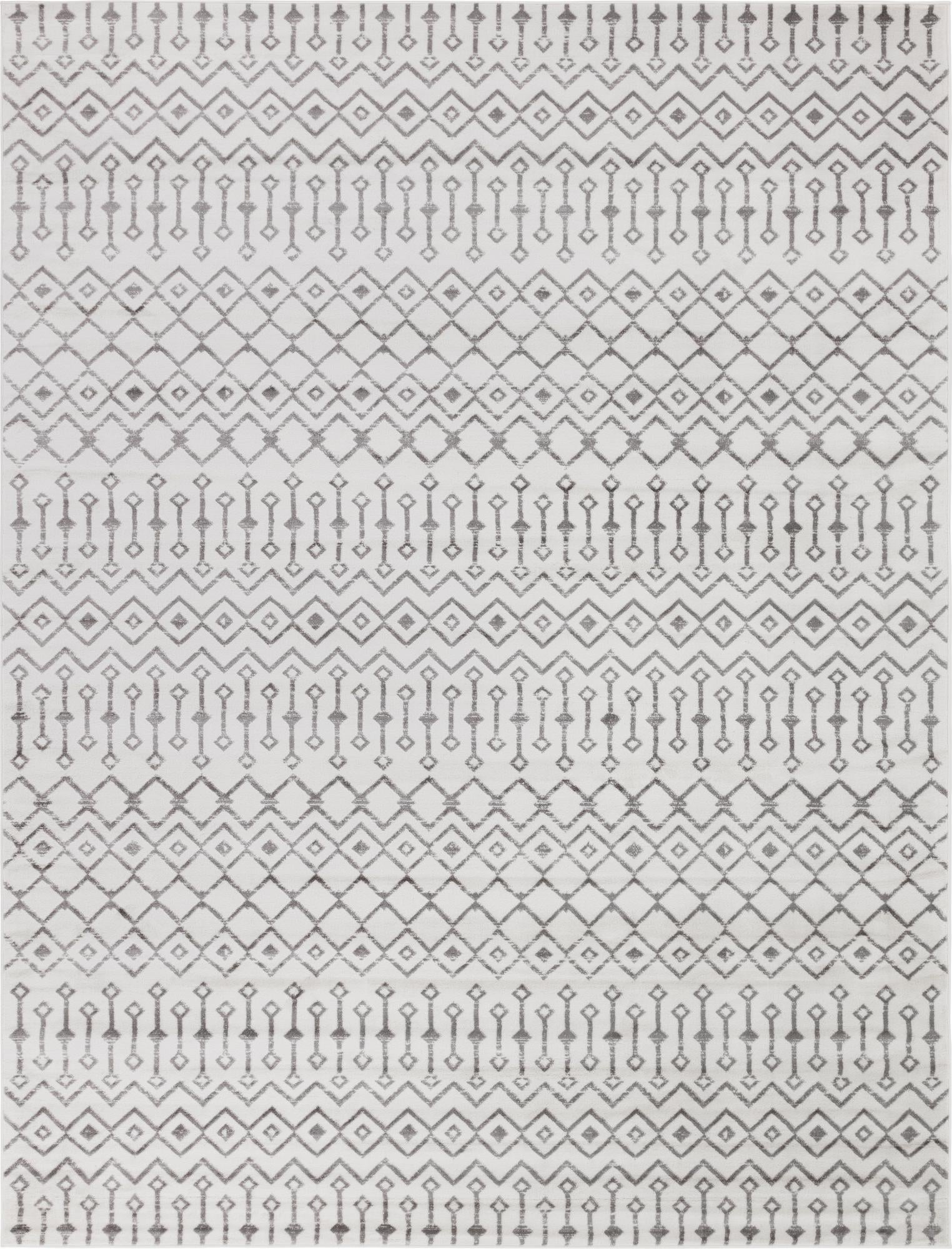 Dudley · Chevron rug, ivory