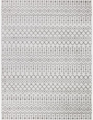 Dudley · Chevron rug, ivory