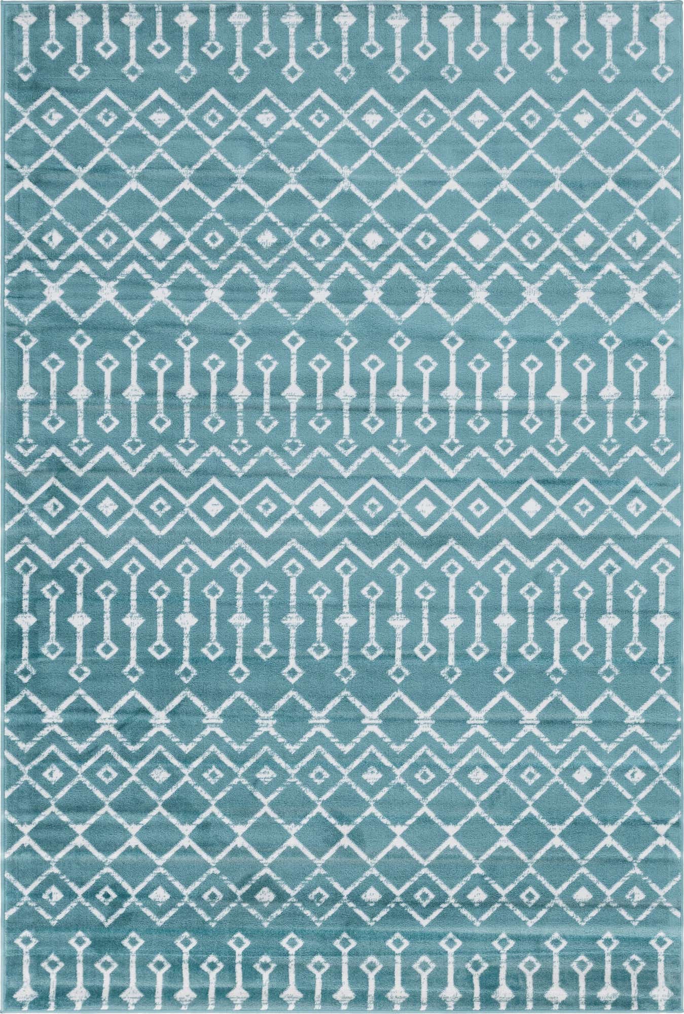 6' x 9' Dudley · Chevron rug