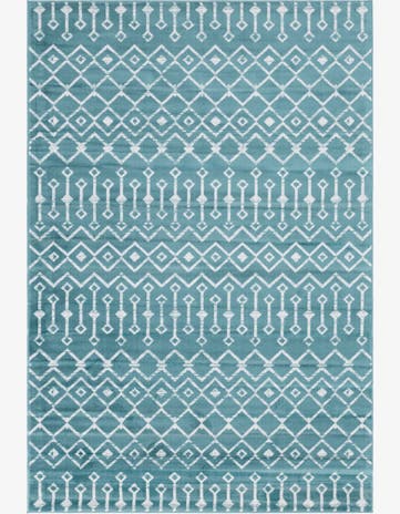6' x 9' Dudley · Chevron rug