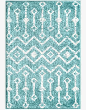 2' x 3' Dudley · Chevron rug