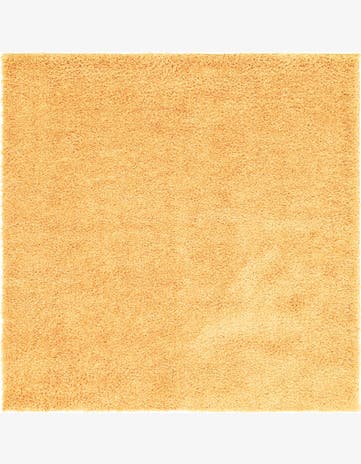 Dunham · Solid Shag Rug, yellow