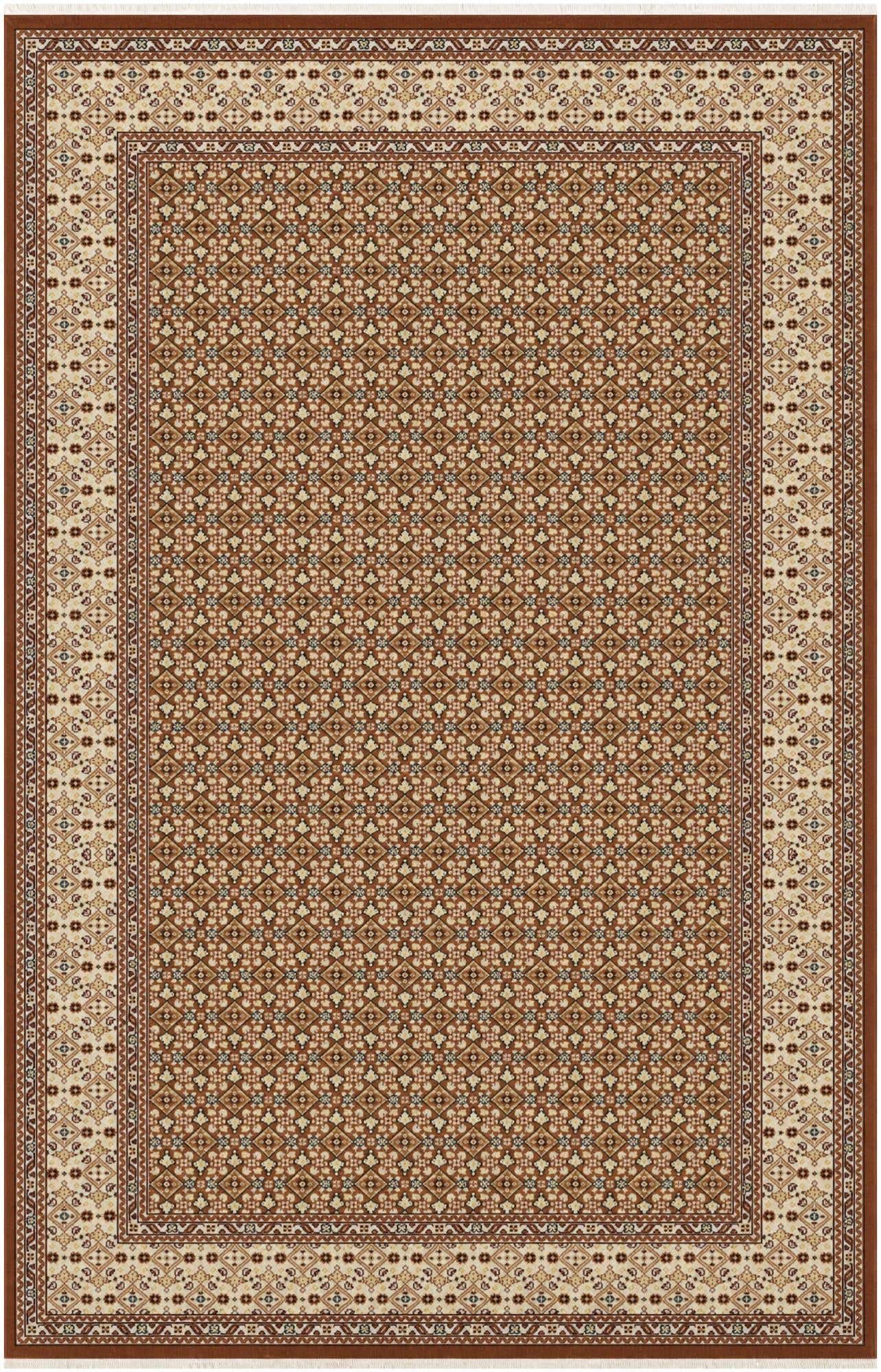 5' 3 x 8' Nain Design Rug