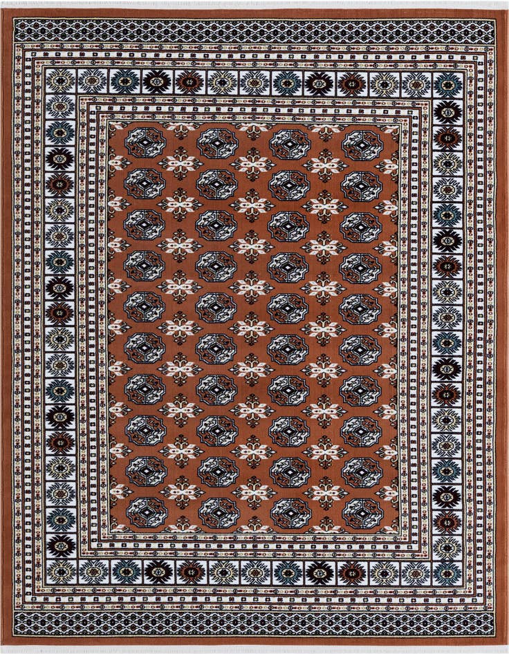 Detail image of 5' 3 x 8' Nain Design Rug
