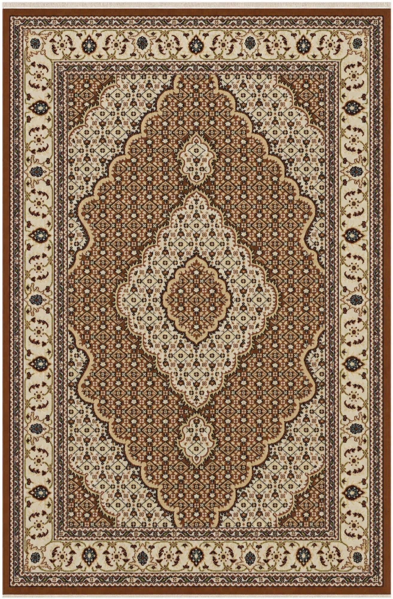 4' x 6' Nain Design Rug
