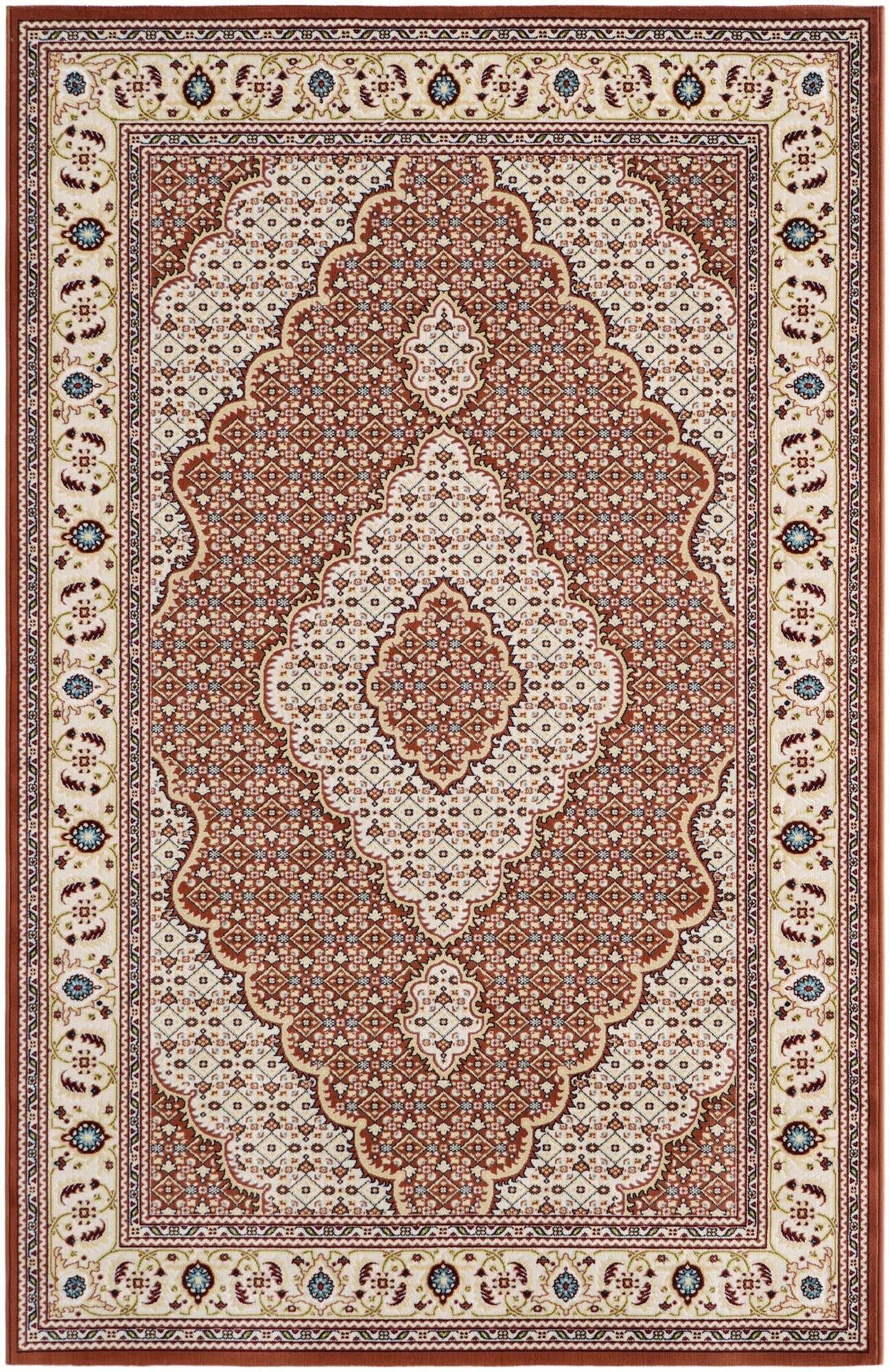 5' 3 x 8' Nain Design Rug