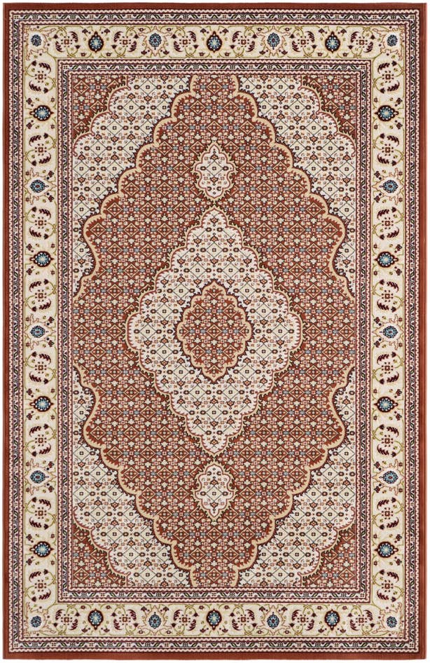 Detail image of 5' 3 x 8' Nain Design Rug