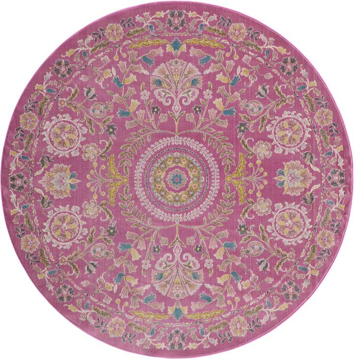 8' x 8' Blossom Round Rug