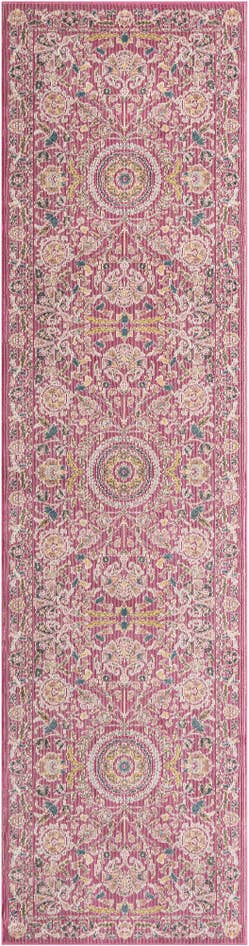 Detail image of 2' 7 x 10' Blossom Runner Rug