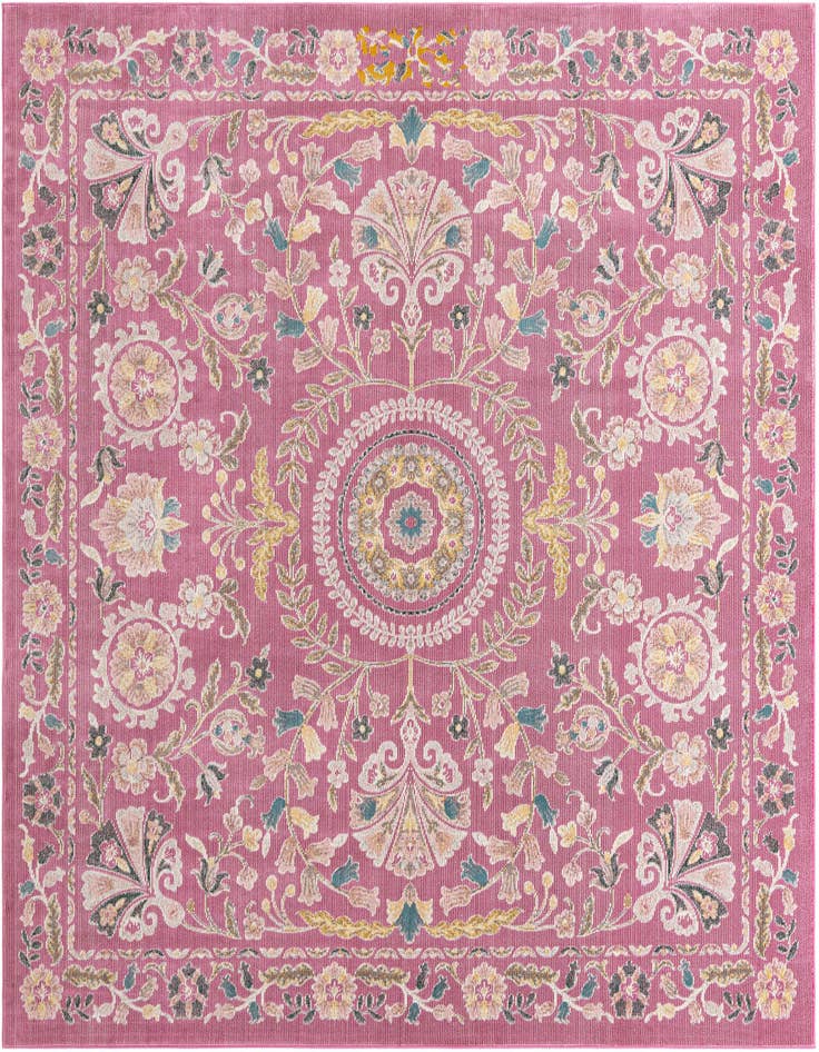 Detail image of 8' x 8' Blossom Square Rug