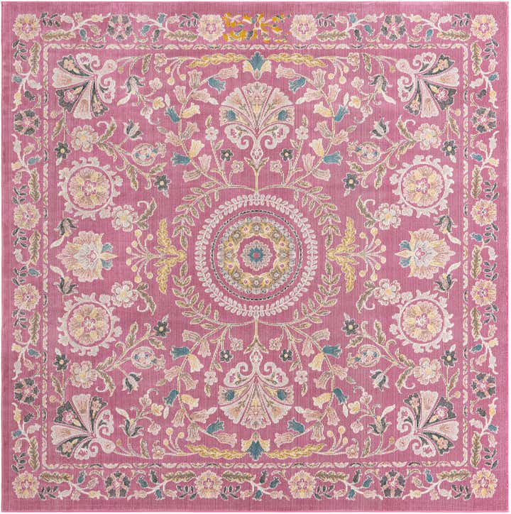 8' x 8' Blossom Square Rug
