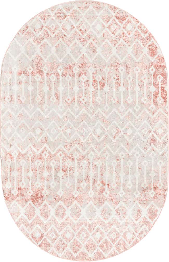 160cm x 245cm Bohemian Trellis Alfombra Óvalo