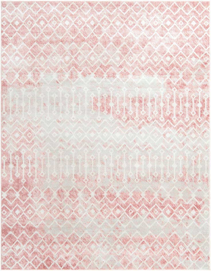 Detail image of 7' 10 x 11' Bohemian Trellis Rug