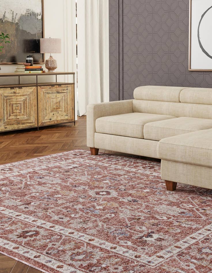 Detail image of 7' 10 x 10' Eco Traditional Rug