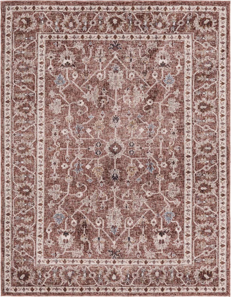 Detail image of 5' 3 x 8' Eco Traditional Rug